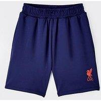 Liverpool Fc Junior Logo Shorts - Navy