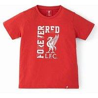 Liverpool Fc Junior Short Sleeve Forever T-Shirt - Red