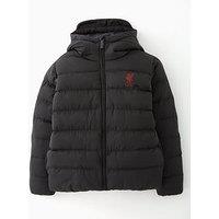 Liverpool Fc Junior Puffer Jacket - Grey