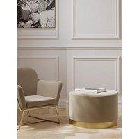 Lpd Home Lara Pouffe - Beige