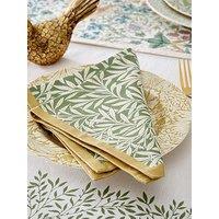 Morris & Co Morris&Co Set Of 2 Napkins - Willow