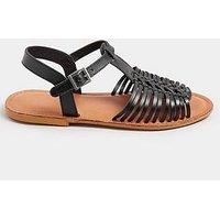 Yours Extra Wide Fit Open Toe Fisherman Sandals