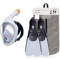 Decathlon Easybreath Snorkelling Kit With Fins - Adult