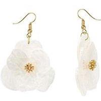 V By Very Floral Dropper Earrings