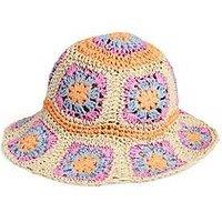 Pieces Luna Hat - Floral Fun