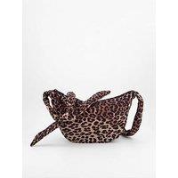 Pieces Amanda Knot Bumbag - Animal Print