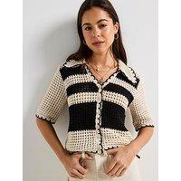 Only Lucie Life 3/4 Knitted Cardigan - Multi