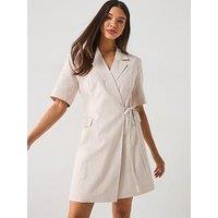 Pieces Tiki Blazer Dress - Grey