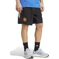 Adidas Mens Manchester United Ubp Shorts - Black