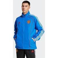Adidas Mens Manchester United Ubp Jacket - Blue