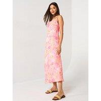 Vero Moda Milla Waterfall Dress - Multi