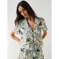 Vero Moda Birdie Short Sleeve Shirt - Multi