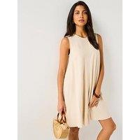 Jdy Say Sleeveless Linen Dress - Multi