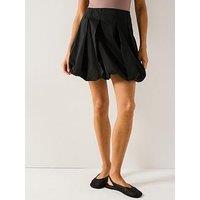 Jdy Mio High Waist Bubblehem Skirt - Black