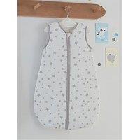 Silentnight Safe Nights 0-6 Months Baby Sleeping Bag - 2.5 Tog (Grey Stars)