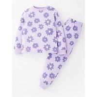 The Very Collection Girls Single Oversized Floral Print Pyjamas - Multi