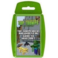 Top Trumps Independent Unofficial Guide To Minecraft Card Game