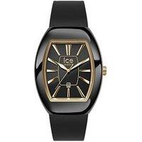 Ice Watch Ice-Watch Boliday Dome Black Plastic Case Black Silcone Strap Black Dial