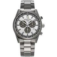 Roamer Swiss Made Helios-Power Men'S Titamium Case And Bracelet With Silver Dial