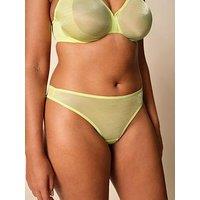 Gossard Glossies Thong - Sunny Lime
