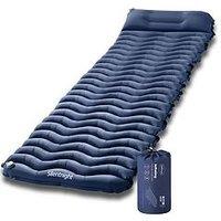 Silentnight Camping Collection Inflating Sleeping Mat - Navy - Single