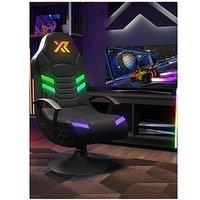 X Rocker Aries Rgb Stereo Audio Pedestal Gaming Chair With App-Controlled Rgb Light