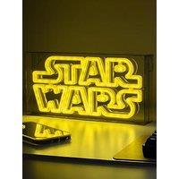 Star Wars Led Neon Logo Light - Officially Licensed Free Standing Or Wall Mountable Light Sign - Game Room Accessories And Film Memorabilia D&Eacute;Cor