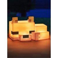 Minecraft Fox Night Light - Officially Licensed Cute Lamp, Gaming Room Accessories And D&Eacute;Cor For Kids Bedroom