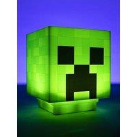 Minecraft Creeper Desk Light With Official Creeper Sounds, Night Light For Kids Room Or Gamer D&Eacute;Cor