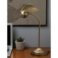 Harry Potter Levitating Golden Snitch Light - Touch Activated Desk Lamp Accessory, Officially Licensed Bedroom Decor
