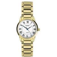 Sekonda Womens Beaumont Gold Alloy Bracelet With White Dial Analogue Watch
