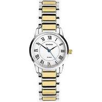 Sekonda Womens Beaumont Two Tone Alloy Bracelet With White Dial Analogue Watch