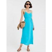 River Island Sleeveless Maxi Dress - Blue
