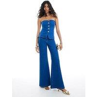 River Island Palazzo Cuddle - Blue