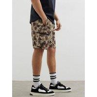 River Island Hilson Print Shorts - Light Brown