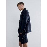 River Island Mayer Stretch Cargo Shorts - Black