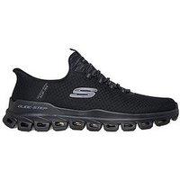 Skechers Glide- Step Noxus Slip- Ins Lace Trainers-Black