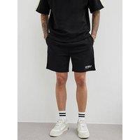 River Island Monticello Taped Shorts - Black