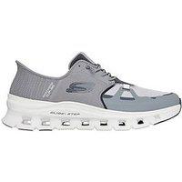 Skechers Glide-Step Pro Wide Fit Memory Foam Slip On Trainers- Grey