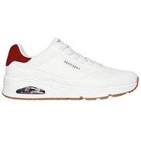 Skechers Uno Bungee Lace Trainers- White