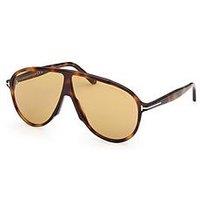 Tom Ford Vladimir Pilot Acetate Sunglasses - Blonde Havana