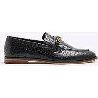 River Island Croc Fashion Loafer
