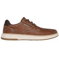Skechers Garlan - Pryor Waterproof Lace Up Shoes - Brown