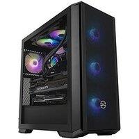 Pcspecialist Fusion 520 Gaming Desktop - Geforce Rtx 5070 Ti, Amd Ryzen 7, 32Gb Ram, 2Tb Ssd - Black