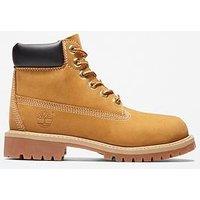 Timberland Junior 6 Inch Waterproof Lace-Up Boot - Wheat