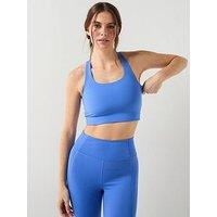Girlfriend Collective Womens Training Paloma Bra - Blue