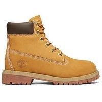 Timberland Youth 6 Inch Waterproof Lace-Up Boot - Wheat