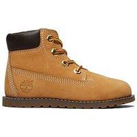 Timberland Toddler Mid Lace Zip Boots - Brown