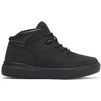 Timberland Youth Mid Lace Boots - Black