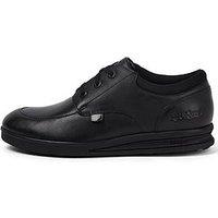 Kickers Youth Troiko Lo Lthr Ym Blk - Black